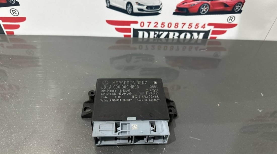 Modul senzori parcare PDC A0009001808 Mercedes-Benz Clasa S Sedan (W222) 3.0 CDI BlueTEC Hybrid 272