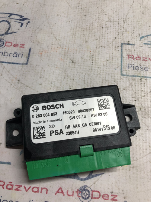 Modul Senzori Parcare Peugeot 2008 2015, 9814151980