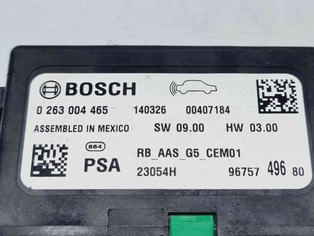 Modul senzori parcare Peugeot 308 (II) [Fabr 2013-2020] 9675749680 0263004465