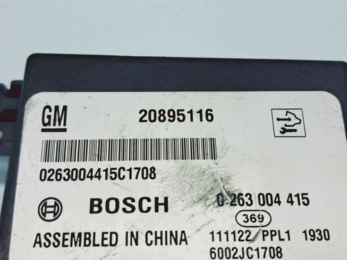 Modul senzori parcare Peugeot 508 [Fabr 2010-2018] 20895116