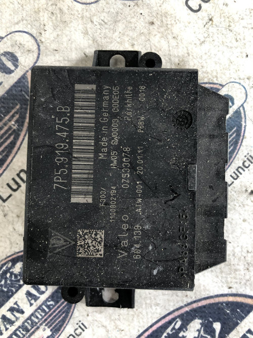 Modul Senzori Parcare Porsche Cayenne, 7P5919475B