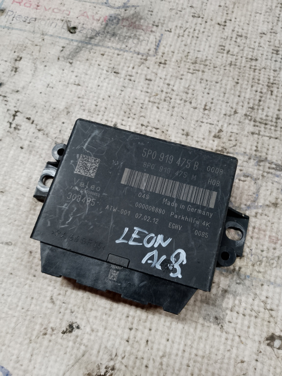 Modul Senzori Parcare Seat Leon 2012, 5P0919475B