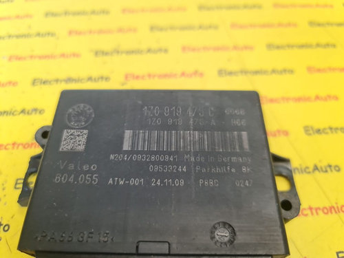 Modul senzori parcare Skoda Octavia 1Z0919475C, 1Z0919475A, 604055