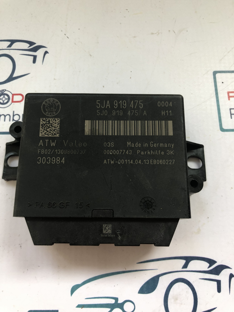 Modul Senzori Parcare Skoda RAPID 2013, 5JA919475