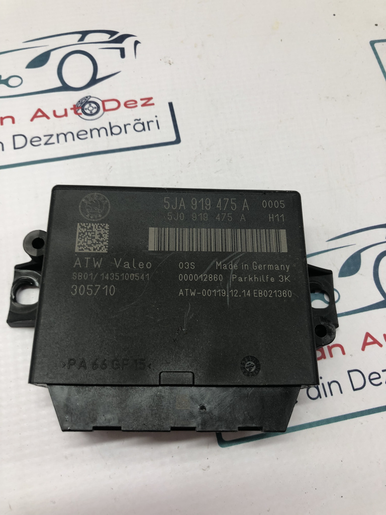 Modul Senzori Parcare Skoda RAPID 2015, 5JA919475A