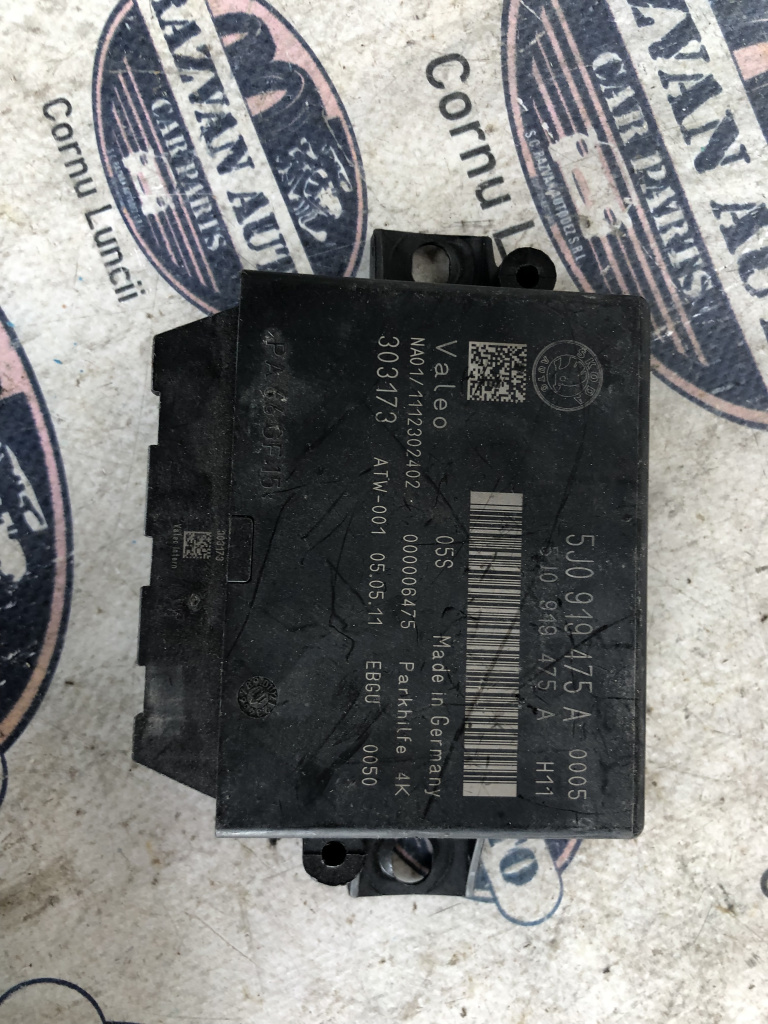 Modul Senzori Parcare Skoda Superb 2 2011, 5J0919475A