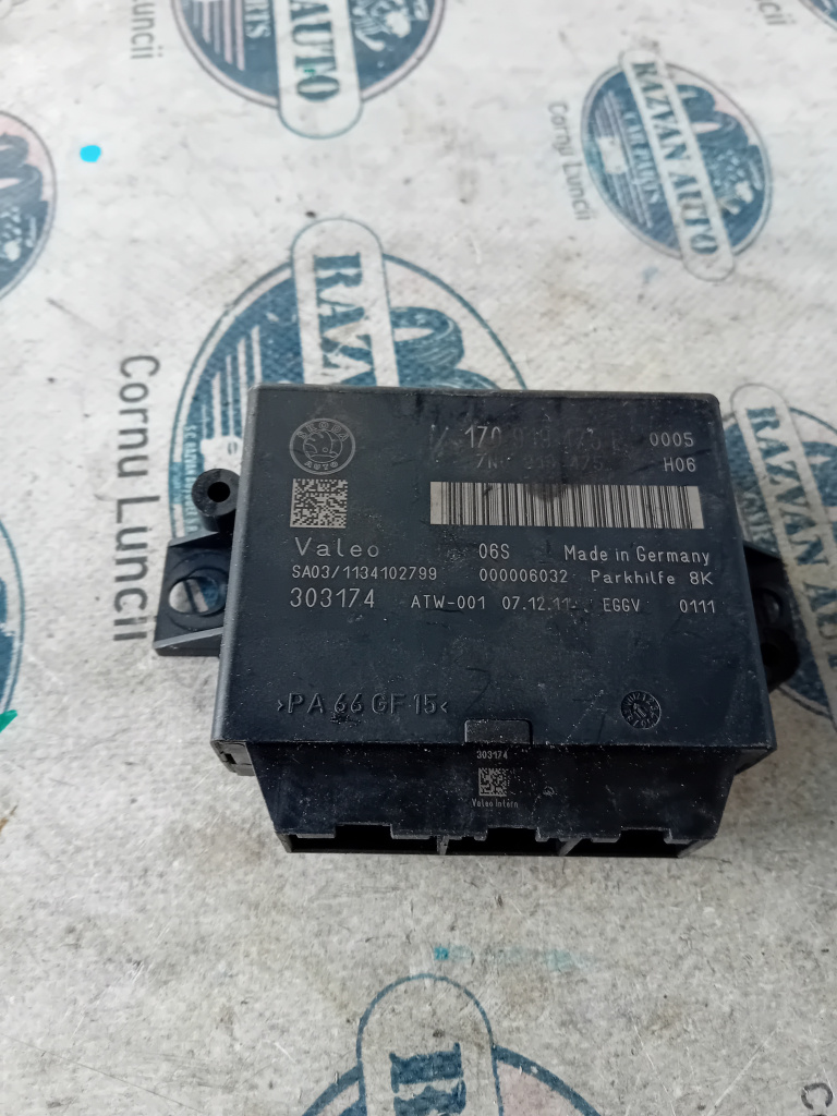 Modul Senzori Parcare Skoda Superb 2 - Motorina 2011, 1Z0919475B