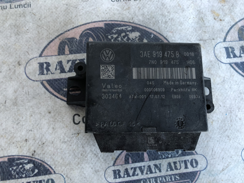 Modul Senzori Parcare Skoda Superb 3, 3AE919475B
