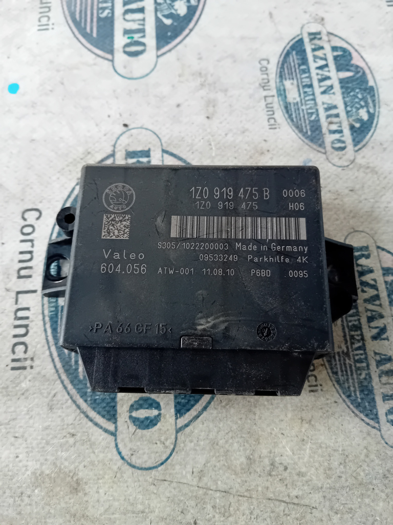 Modul Senzori Parcare Skoda Yeti 2010, 1Z0919475B