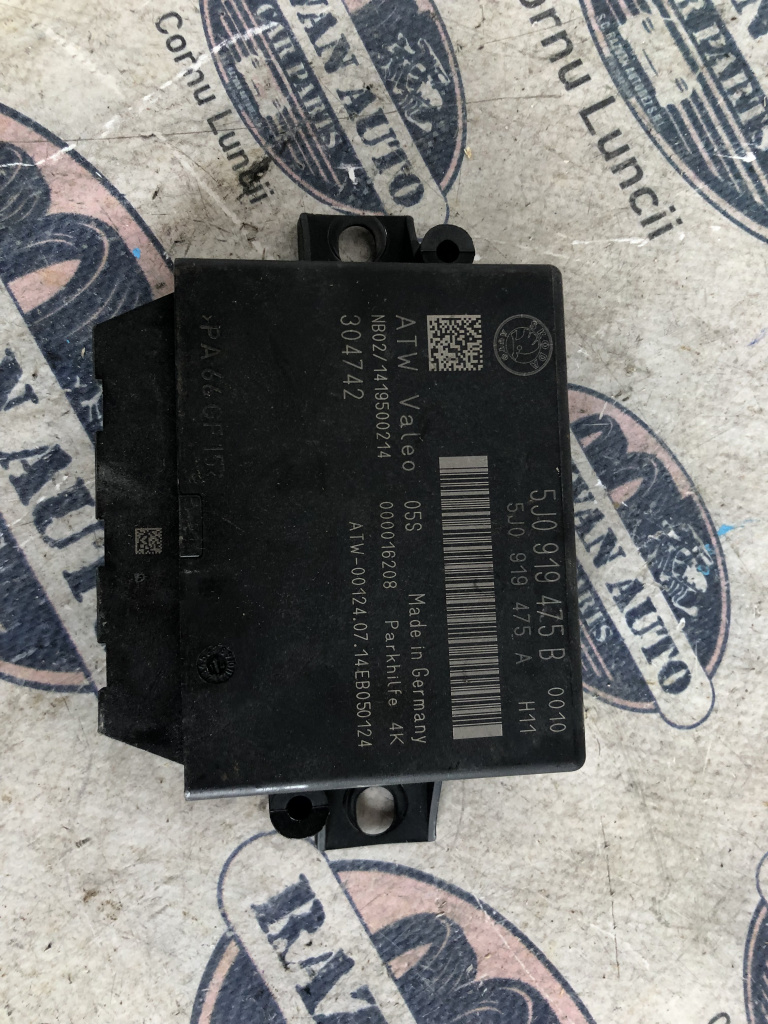Modul Senzori Parcare Skoda Yeti, 5J0919475B