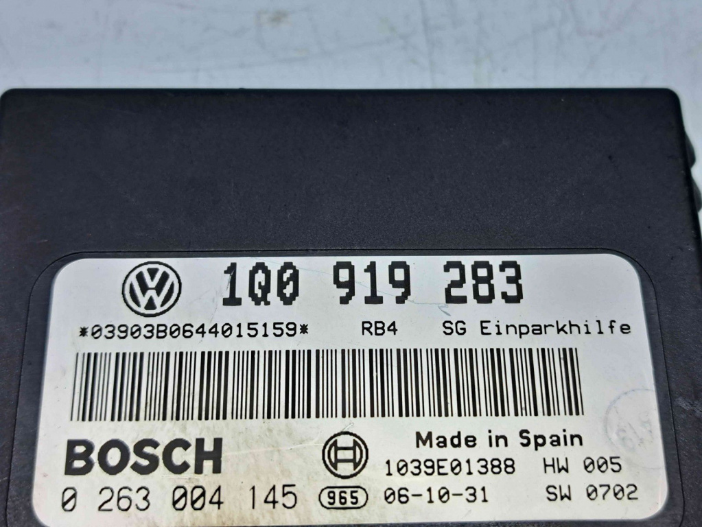 Modul senzori parcare Volkswagen Eos (1F7, 1F8) [Fabr 2006-2015] 1Q0919283