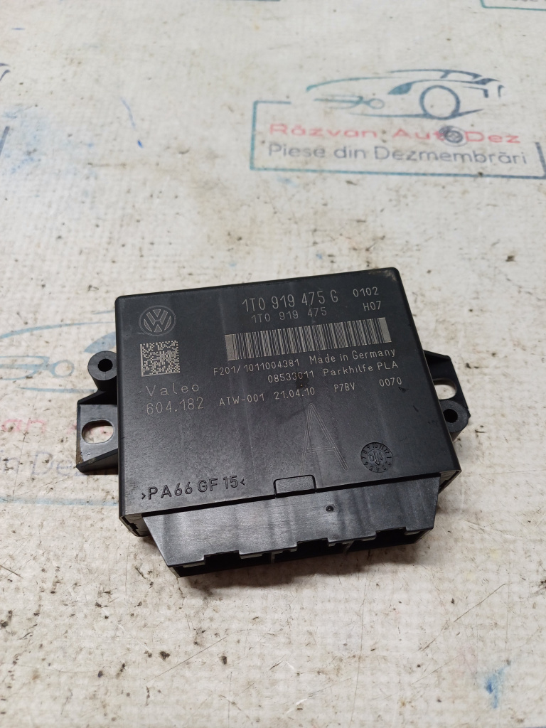 Modul Senzori Parcare Volkswagen Golf 6 Plus 1.6 Motorina 2010, 1T0919475G