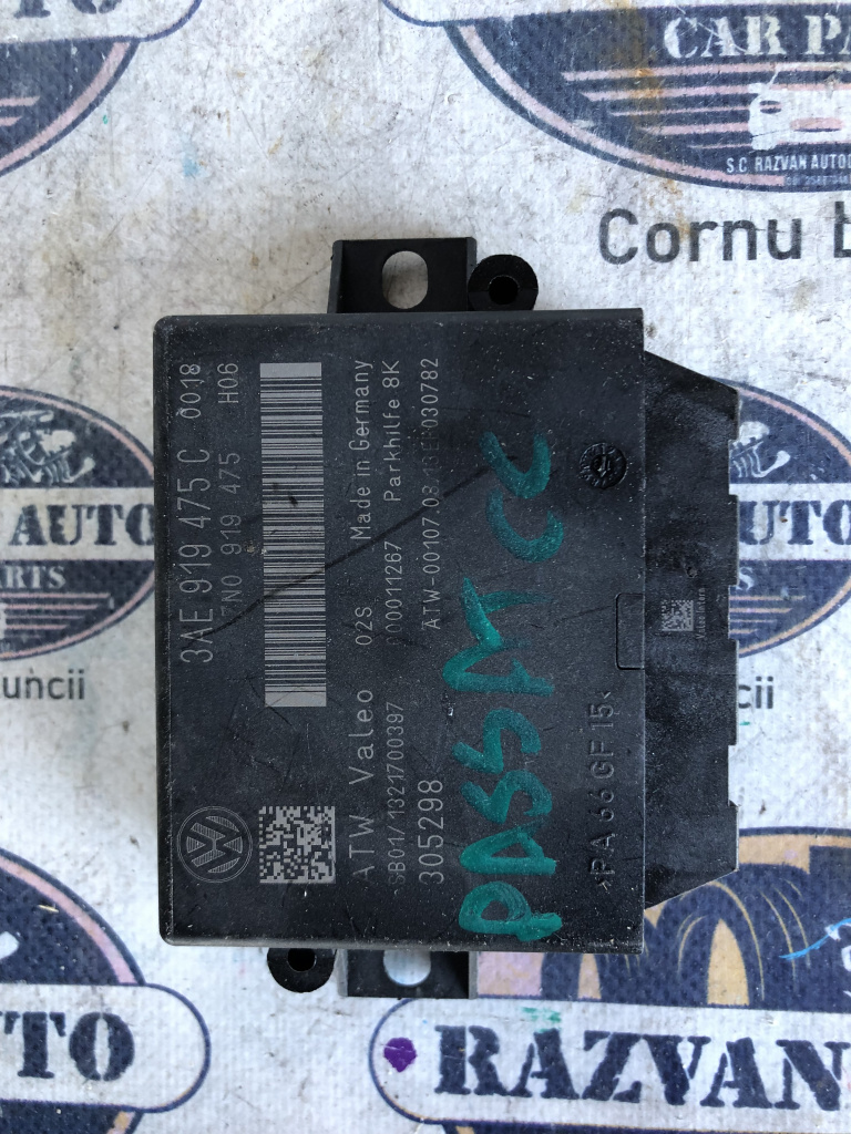 Modul Senzori Parcare Volkswagen Passat CC 2013, 3AE919475C