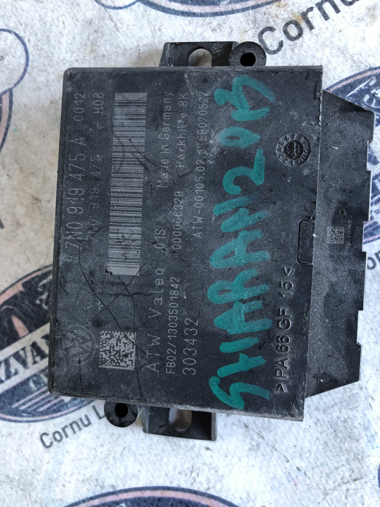 Modul Senzori Parcare Volkswagen Sharan, 7N0919475A