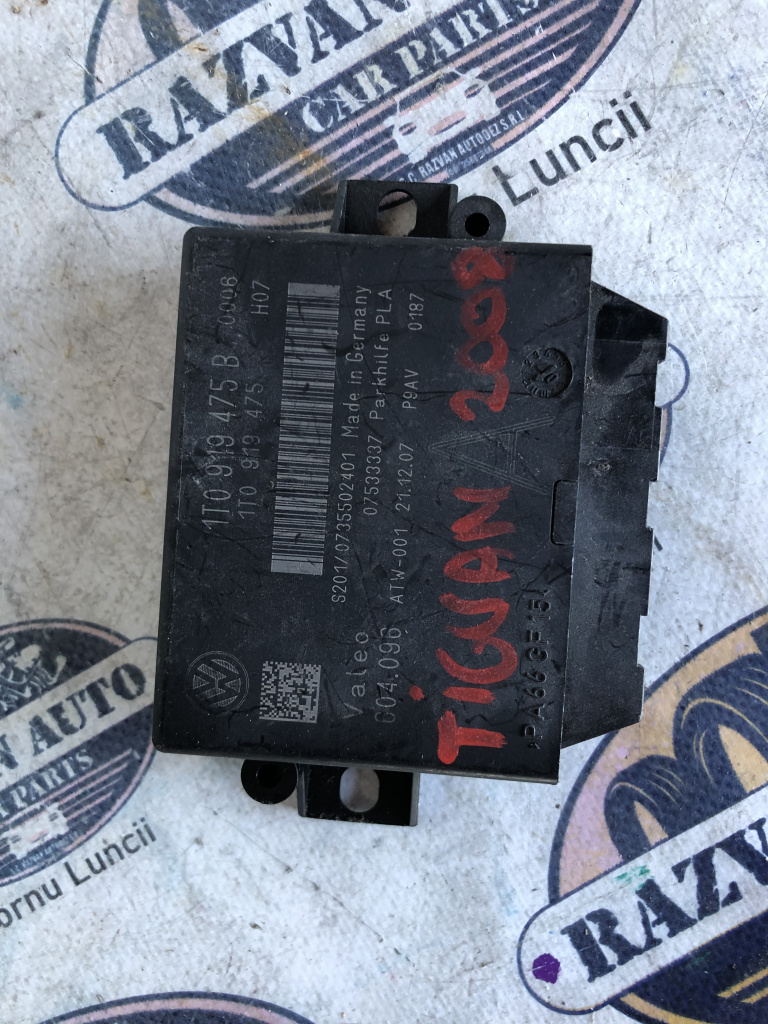 Modul Senzori Parcare Volkswagen Tiguan 2008, 1T0919475B