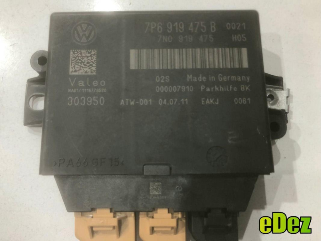 Modul senzori parcare Volkswagen Touareg 2 (2010-2015) [7P] 7P6919475B