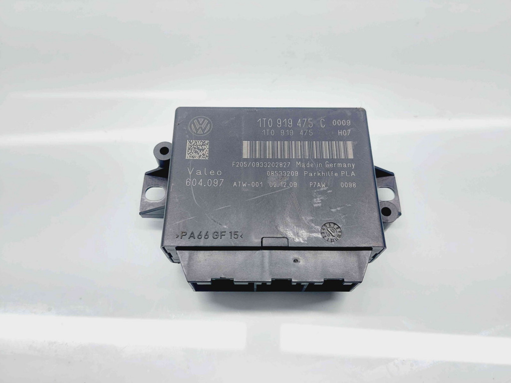 Modul senzori parcare Volkswagen Touran (1T1, 1T2) [Fabr 2003-2010] Facelift 1T0919475C
