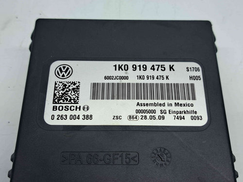 Modul senzori parcare Volkswagen Touran (1T1, 1T2) [Fabr 2003-2010] 1K0919475K