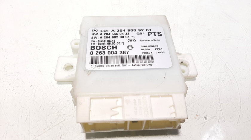 Modul senzorii parcare, cod A2049009201, Mercedes Clasa C (W204) (idi:594318)