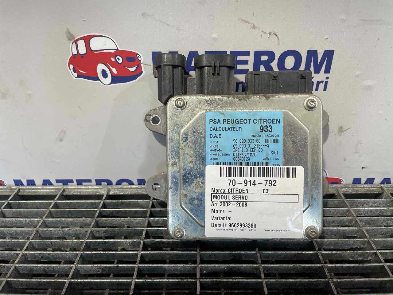 MODUL SERVO CITROEN C3 C3 - - (2002 2008)