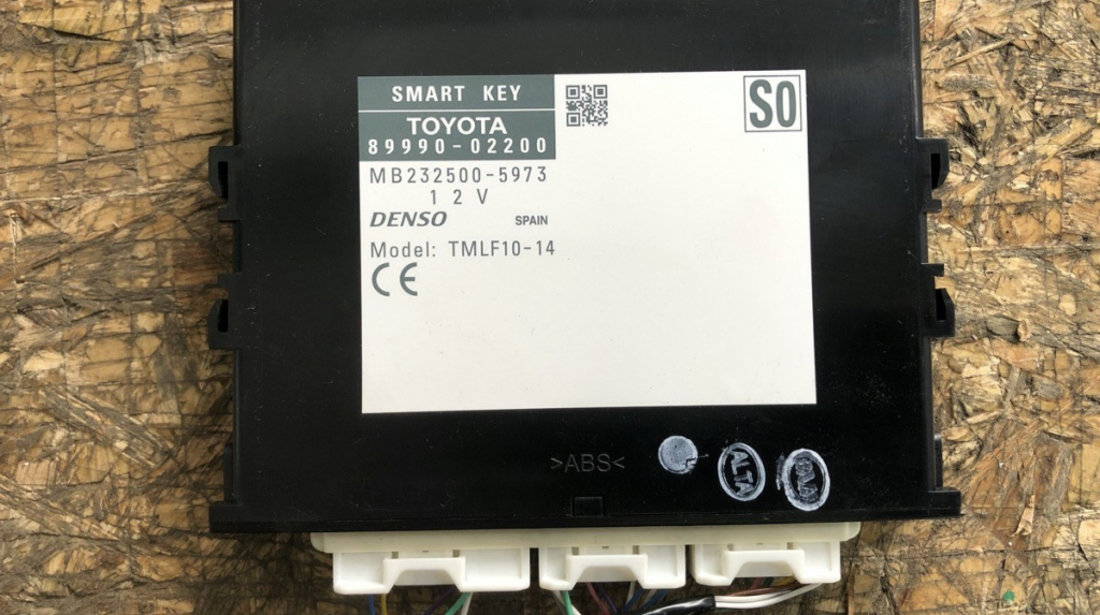Modul smart key control electronic Toyota Auris TS Hybrid combi 2015 (8999002200)