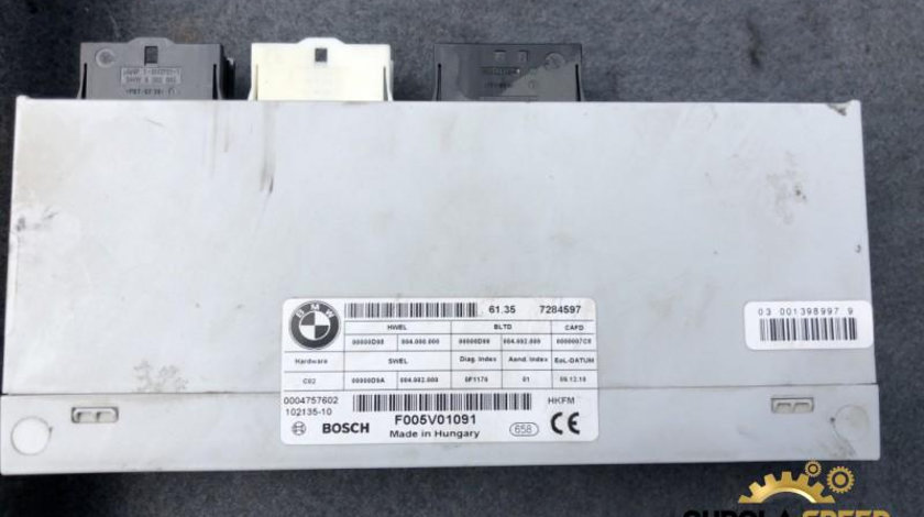 Modul soft close portbagaj BMW Seria 7 (2008-2015) [F01, F02] 3.0 d 6135 7284597