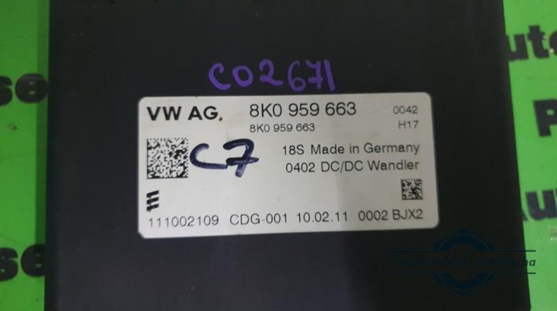 Modul stabilizator Audi A5 (2007->) [8T3] 8k0959663
