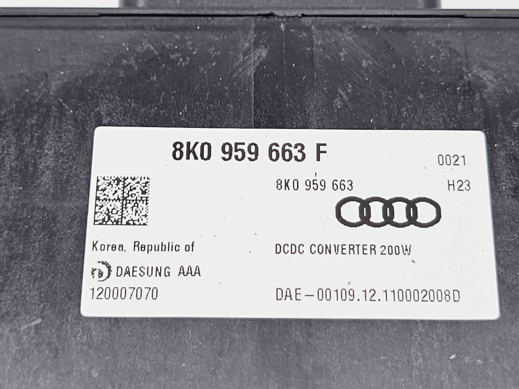 Modul stabilizator tensiune Audi A3 Sportback (8PA) [Fabr 2004-2013] 8K0959663F