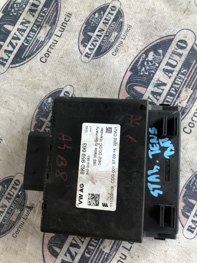 Modul stabilizator tensiune Audi A4 B8 2015, 8K0959663
