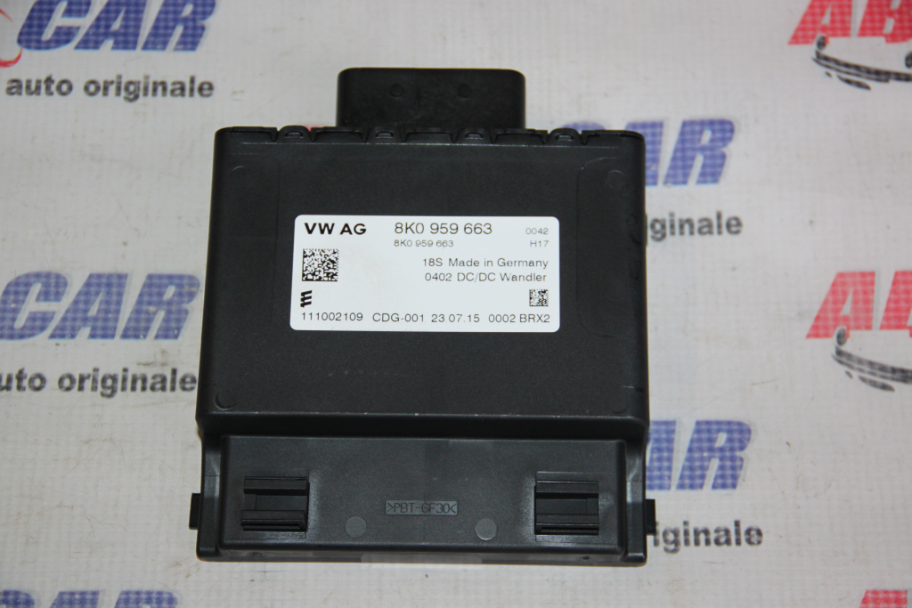 Modul stabilizator tensiune Audi A4 B8 8K cod: 8K0959663 2008-2015