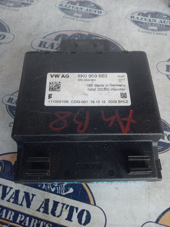 Modul stabilizator tensiune Audi A4 B8, 8K0959663