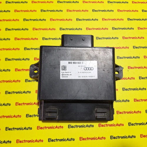 Modul Stabilizator tensiune Audi A4 B8, 8K0959663G,
