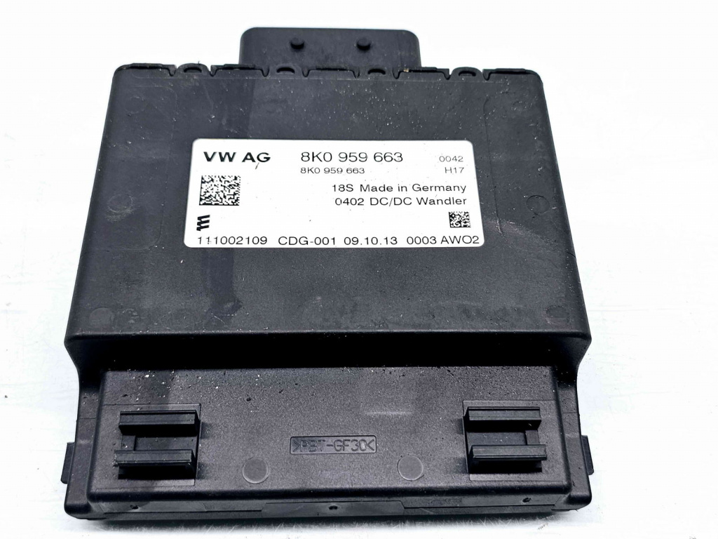 Modul stabilizator tensiune Audi A5 Sportback (8TA) [Fabr 2009-2015] 8K0959663