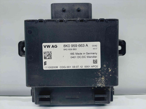 Modul stabilizator tensiune Audi A8 D4 (4H2, 4H8, 4HC, 4HL) [Fabr 2009-2018] 8K0959663A