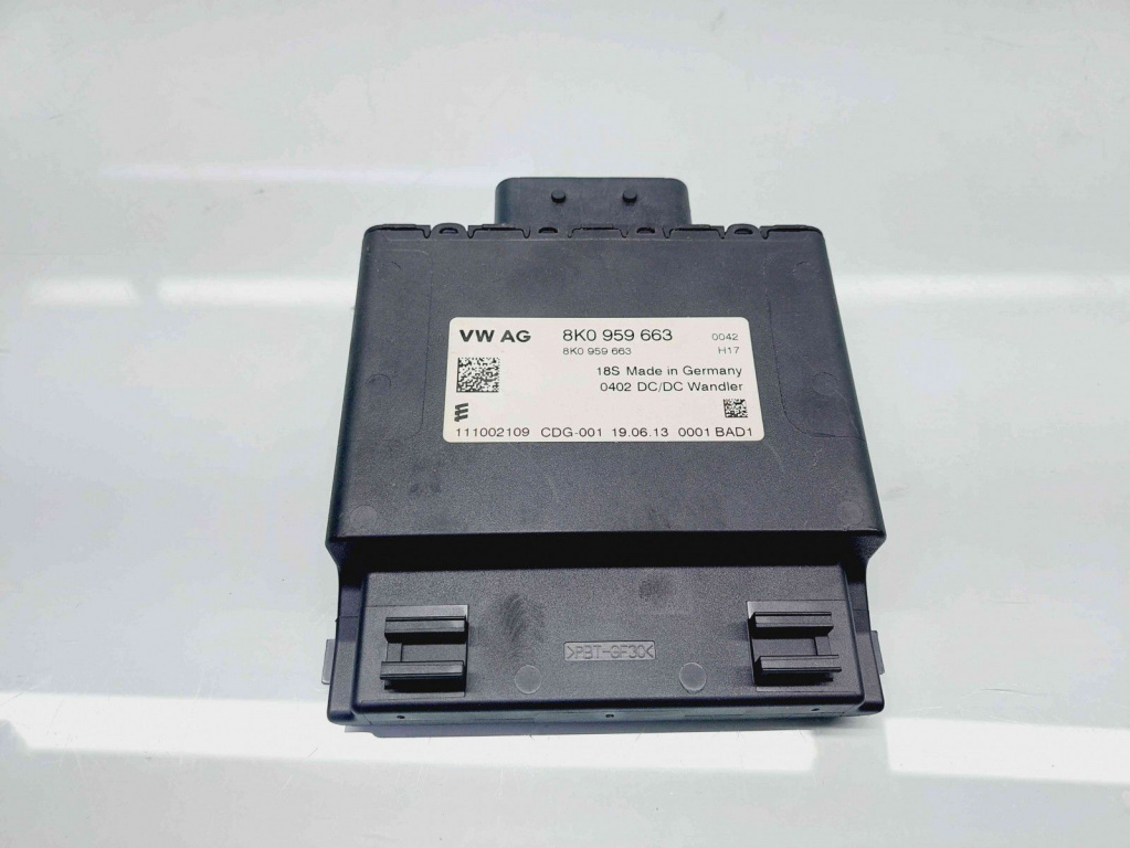 Modul stabilizator tensiune Audi Q3 (8UB) [Fabr 2011-2018] 8K0959663