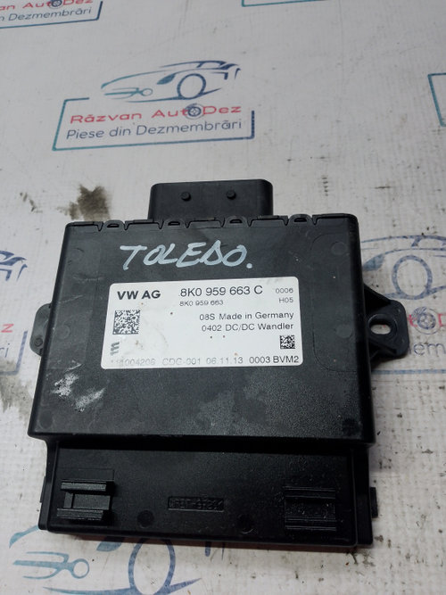 Modul stabilizator tensiune Seat Toledo 2013, 8K0959663C