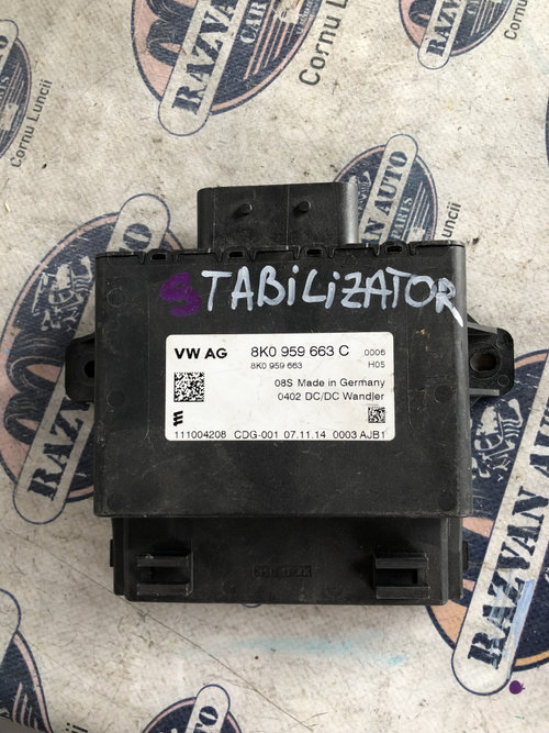 Modul stabilizator tensiune Skoda RAPID 2014, 8K0959663C