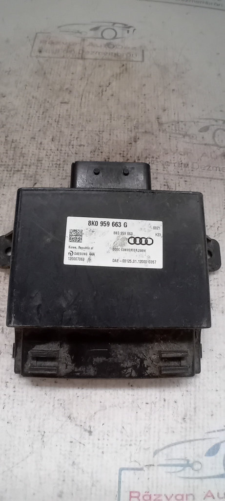 Modul stabilizator tensiune Skoda Superb 2 2010, 8K0959663G