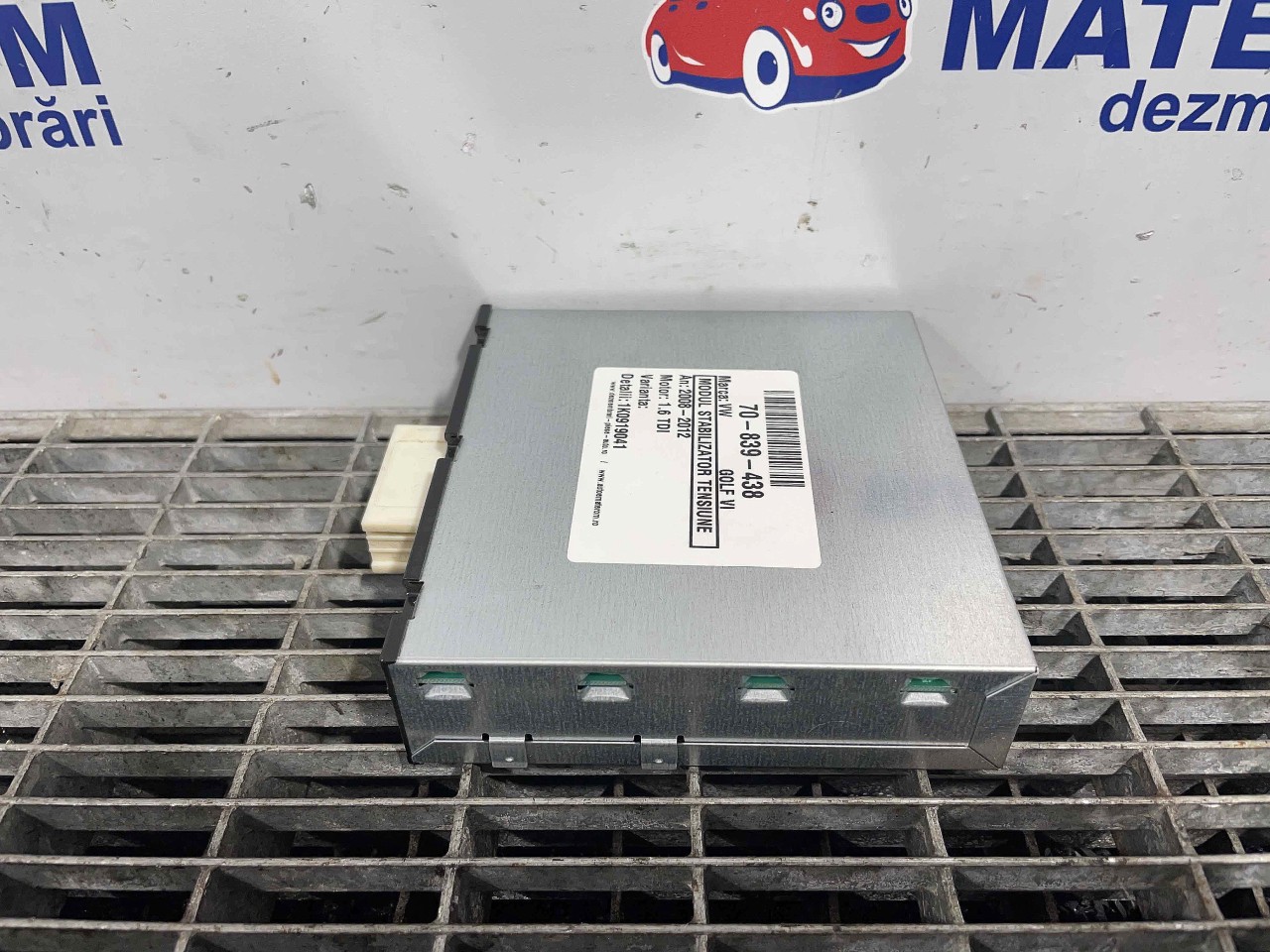 MODUL STABILIZATOR TENSIUNE VW GOLF VI GOLF VI 1.6 TDI - (2008 2012)