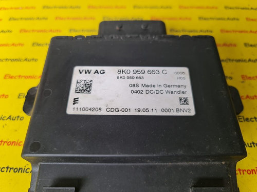 Modul Stabilizator Voltaj Vw, Audi, 8K0959663C, 111004208
