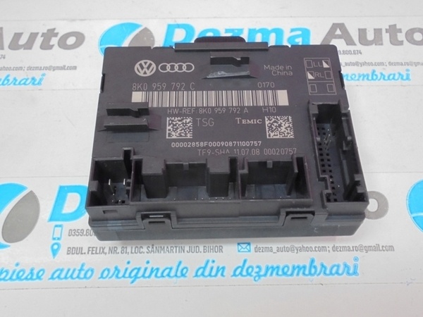 Modul stanga fata 8K0959792C (id:151665)