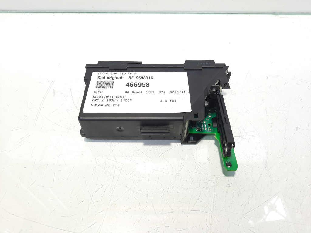Modul stanga fata, cod 8E1959801G, Audi A4 Avant (8ED, B7) (id:466958)