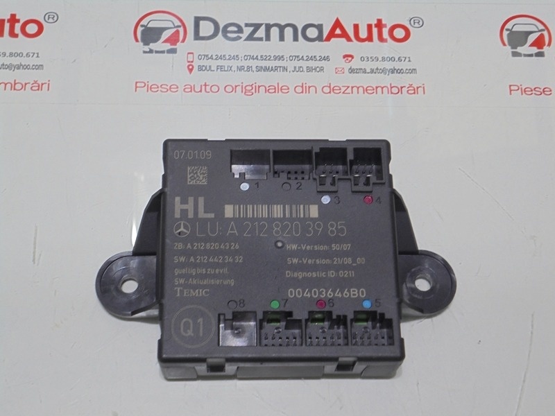Modul stanga spate A2128203985, Mercedes Clasa (id:239274)