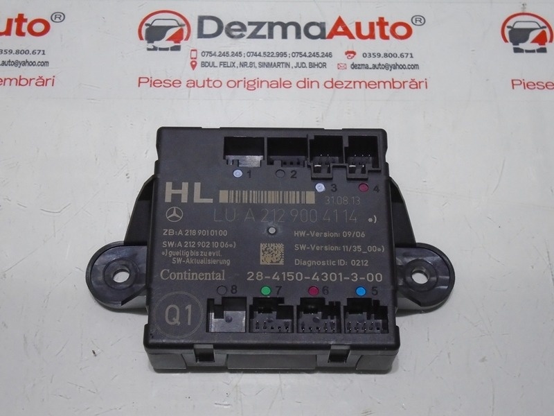 Modul stanga spate A2129004114, Mercedes Clasa C (W204) (id:294247)