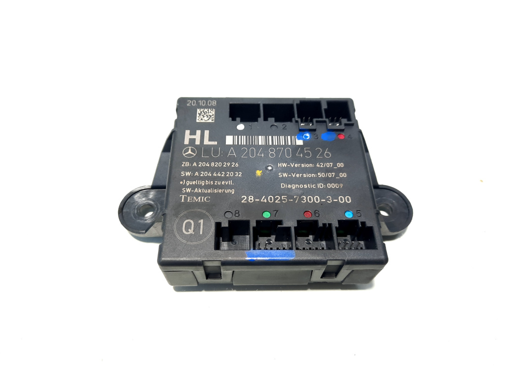 Modul stanga spate, cod A2048704526, Mercedes Clasa C (W204) (id:521911)