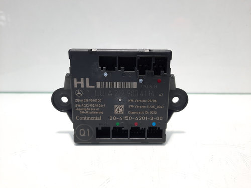 Modul stanga spate, cod A2129004114, Mercedes Clasa E (W212) 2.2 CDI, OM651924 (id:458680)