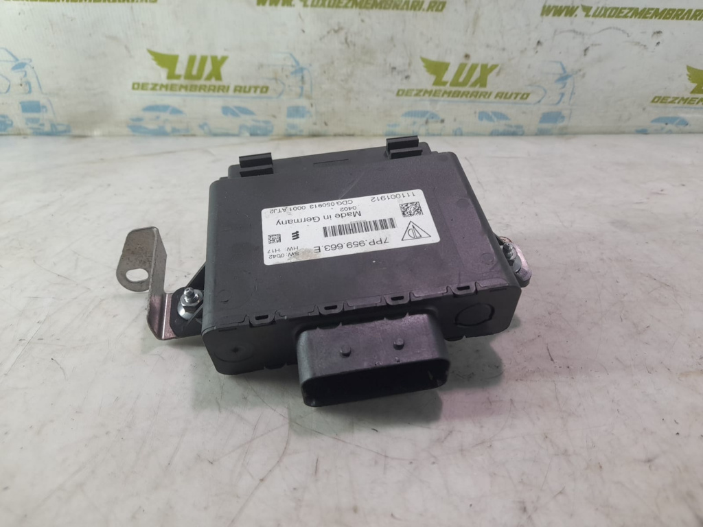 Modul start stop 7pp959663e Porsche Cayenne 958 [2010 - 2014] 3.0 d CRCA