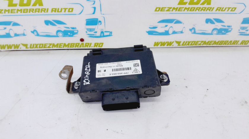 Modul start stop 7pp959663e Volkswagen VW Touareg generatia 2 7P [2010 - 2014]