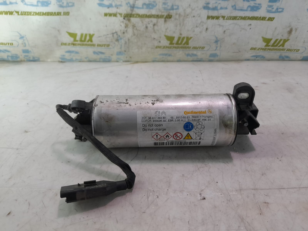 Modul start stop 9801739380 Peugeot 3008 2 [2016 - 2020] 1.6 hdi BH01