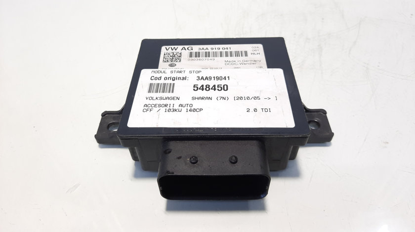 Modul Start-Stop, cod 3AA919041, Vw Sharan (7N) (id:548450)